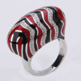 Multi-Color Enamel Plated Jewelry Ring