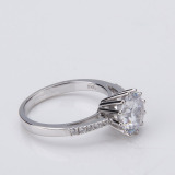 100% Sterling Silver Lady Wedding Ring